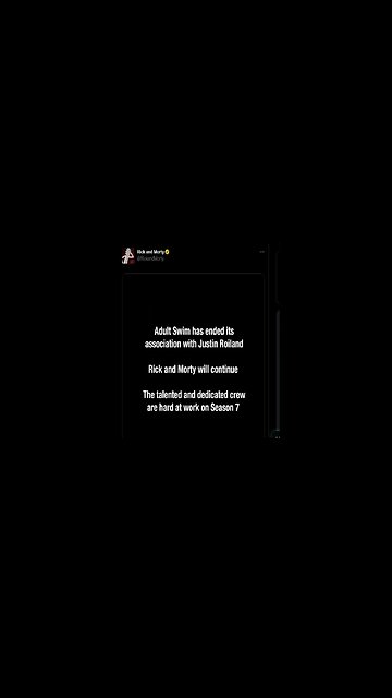 Rick and Morty actor FIRED over allegations