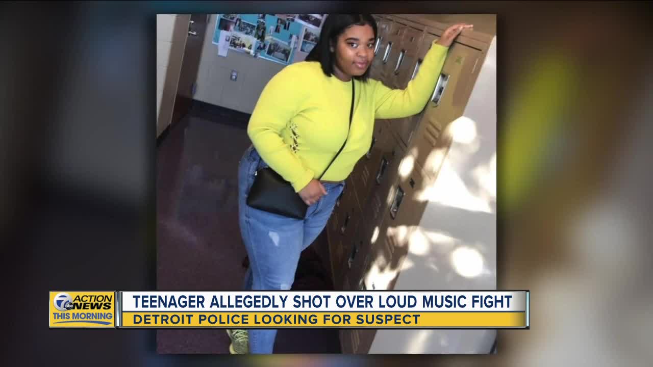 Teen shot after asking neighbor to turn down music on Detroit's west side