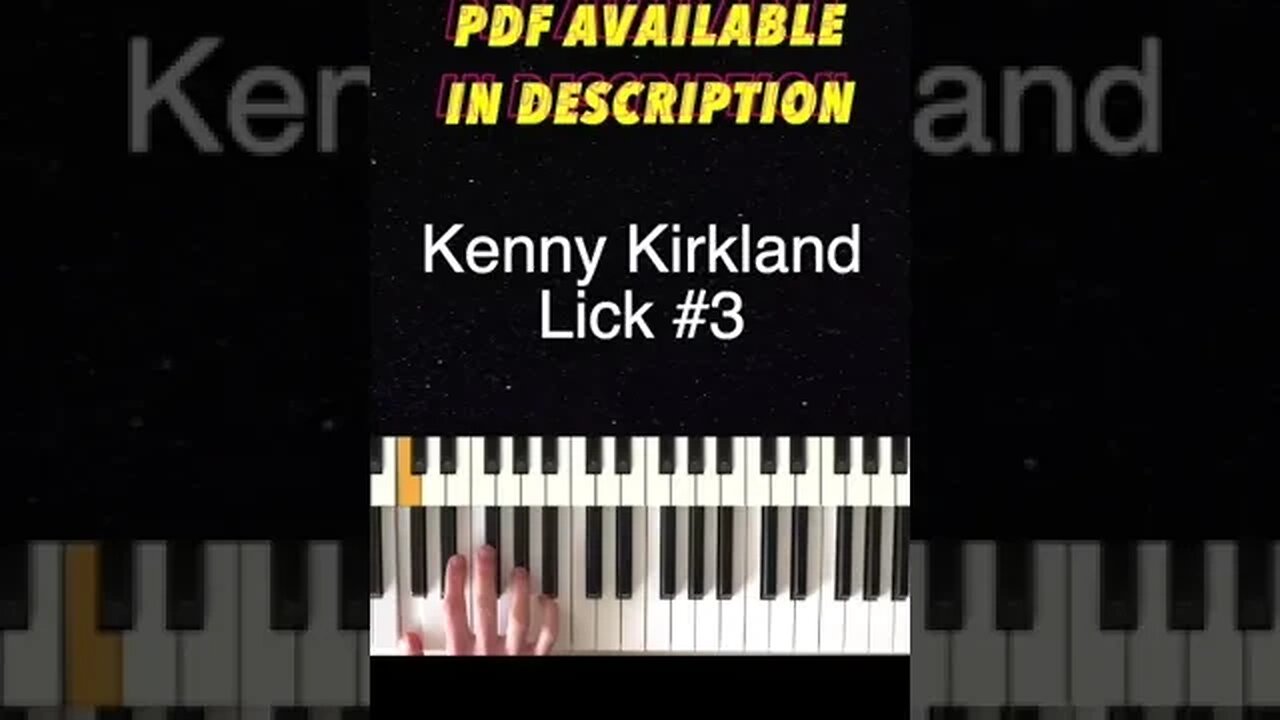 Kenny Kirkland Lick #3