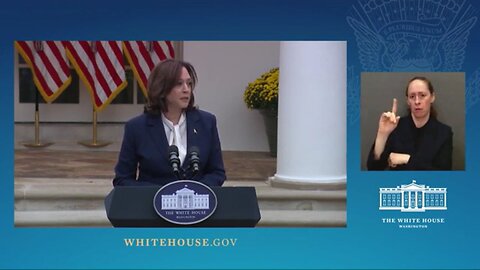 VP Harris: 'I Support The Right Of The Palestinian People To Dignity, Freedom, & Self-Determination'