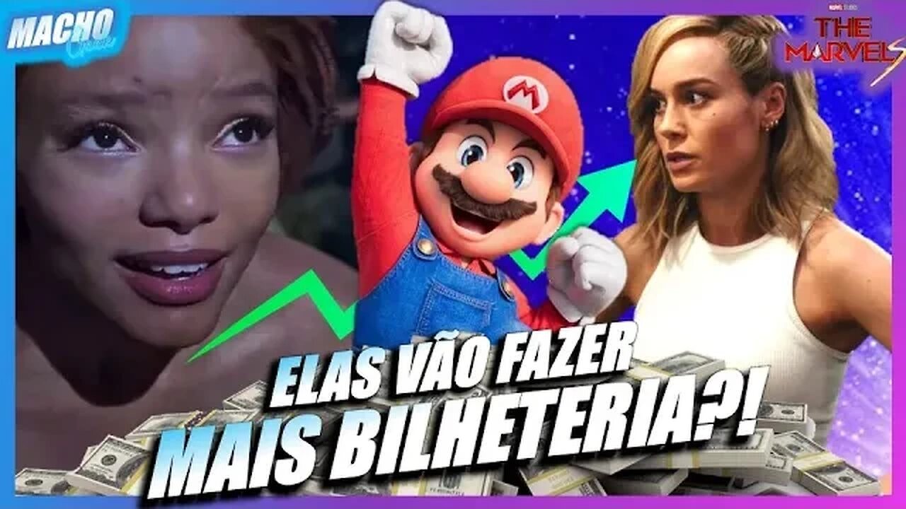 PEQUENA SEREIA E THE MARVELS PODEM PASSAR SUPER MARIO (DIZ MÍDIA!!)