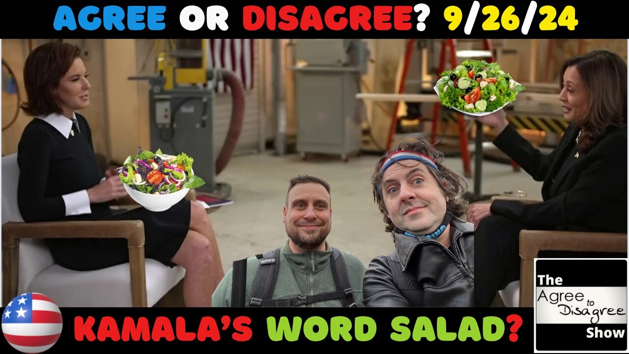 Chef Kamala Delivers Word Salad (No Meat), & NY Mayor Eric Adams Given The Trump Treatment!