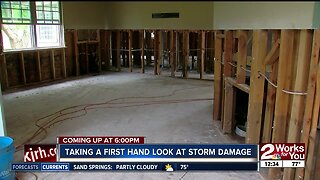 Mike Collier takes a look at storm damage