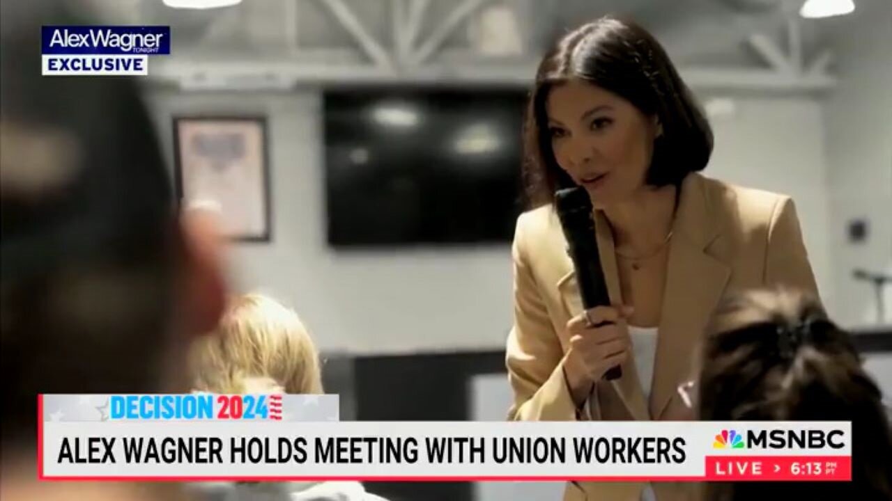 MSNBC Host Alex Wagner Shouldn't Have Asked This Question To Union Members