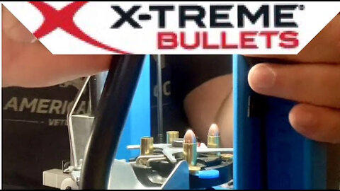 Reloading X-Treme Bullets 124gr 9mm On The Dillon RL 550 C