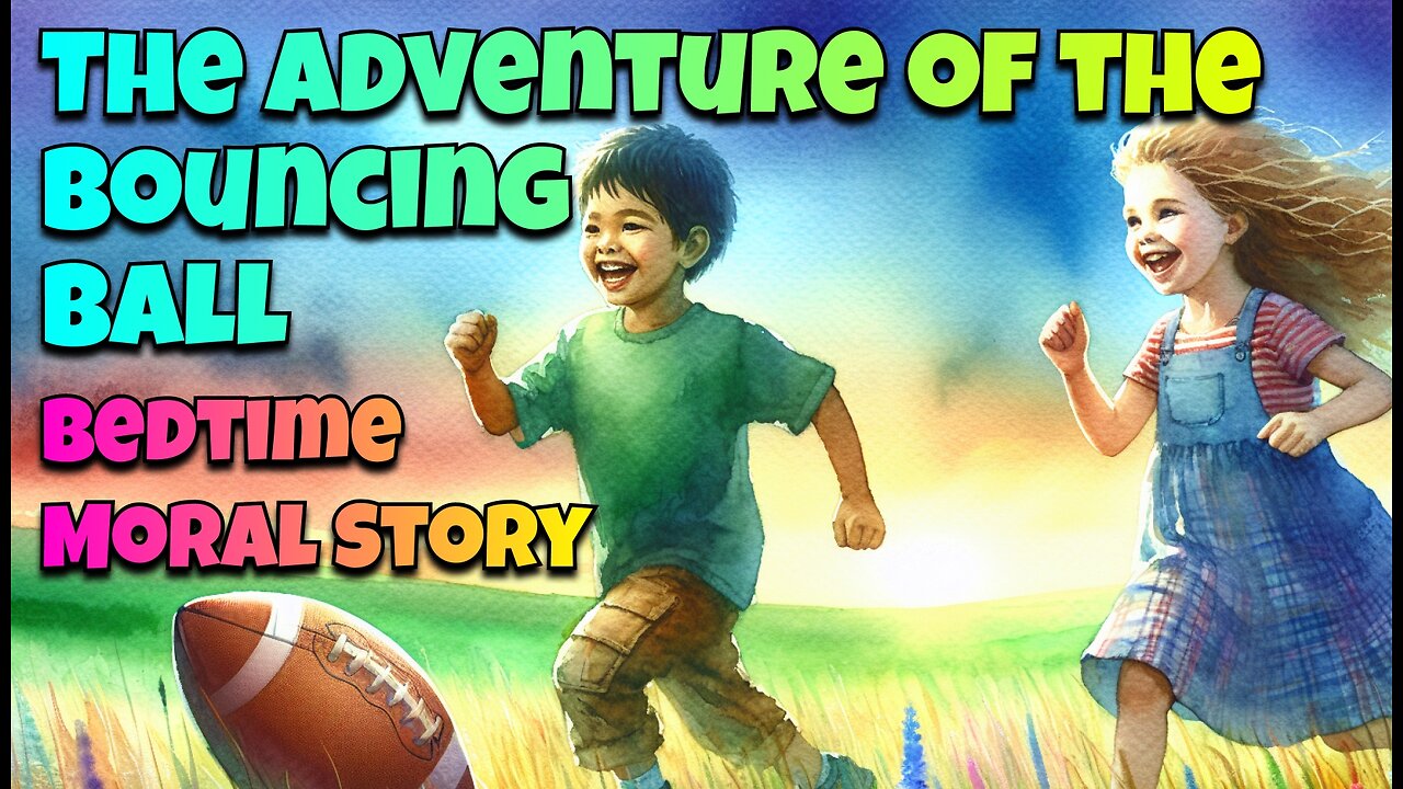 The Adventure of the Bouncing Ball - Nursery Story for Kids in English