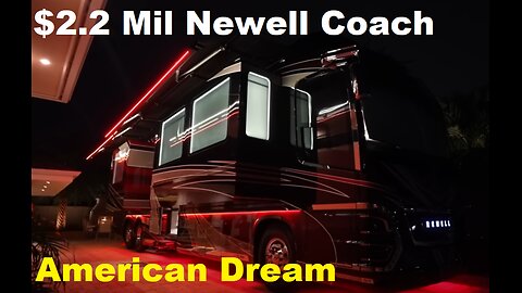 RV - $2.2 Mil Newell Coach