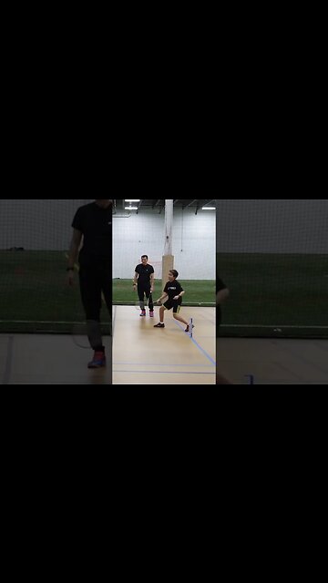 Net Play Drill for Badminton - Coach Andy Chong #shorts