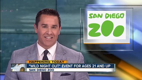 San Diego Zoo holds 'Wild Night Out' event