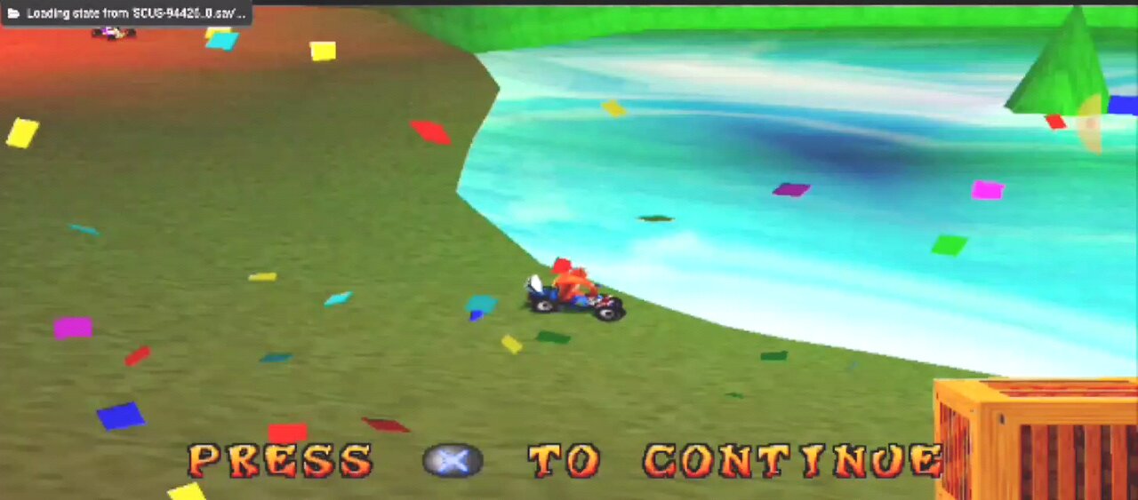 Crash Racing no Android (Duckstation) - Parte 7