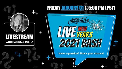 2021 - LIVE New Years Bash | VANCITY ADVENTURE