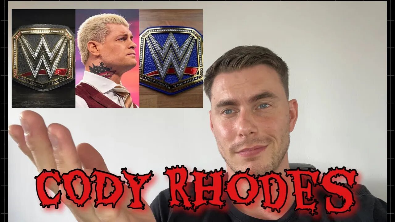 CODY RHODES next WWE champion