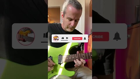 Learn to string skip (Petrucci style)