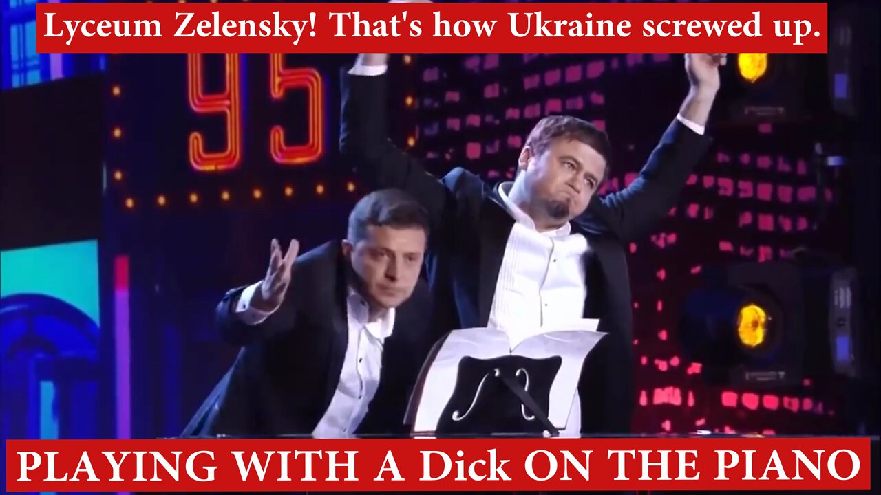 Zelensky finished playing a member on the piano.