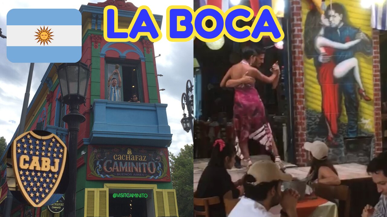 🔵🟡 Is LA BOCA too dangerous to visit? (BUENOS AIRES 🇦🇷)