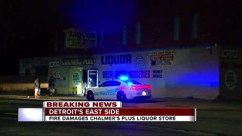 Fire damages liquor store that had controversial attack this week