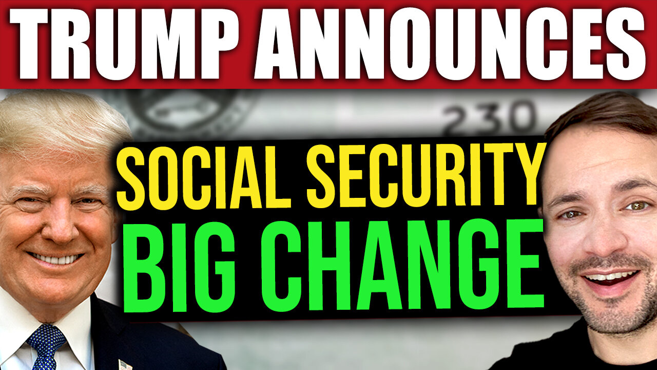 BREAKING: Trump Announces Social Security BIG CHANGE!! SSI SSDI SS VA SSA 2025