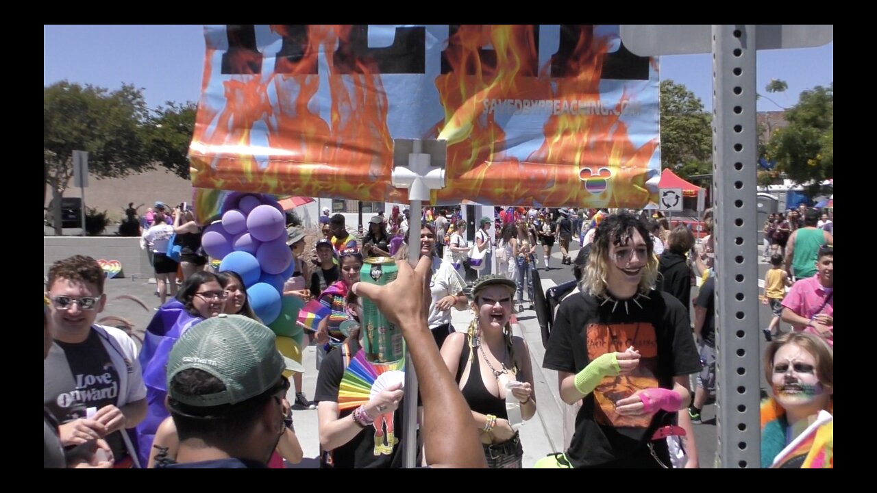 Things get CRAZY at Santa Ana Pride