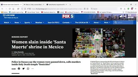 Santa Muerte Ritual Killings? Two Women Killed in Santa Muerte Temple in Mexico