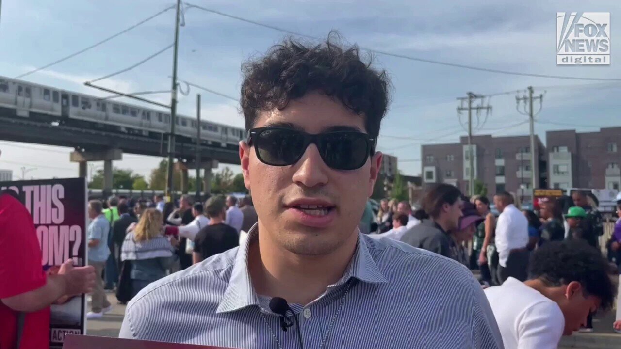 Fox News Digital Speaks With Protesters Outside The Democrat National Convention