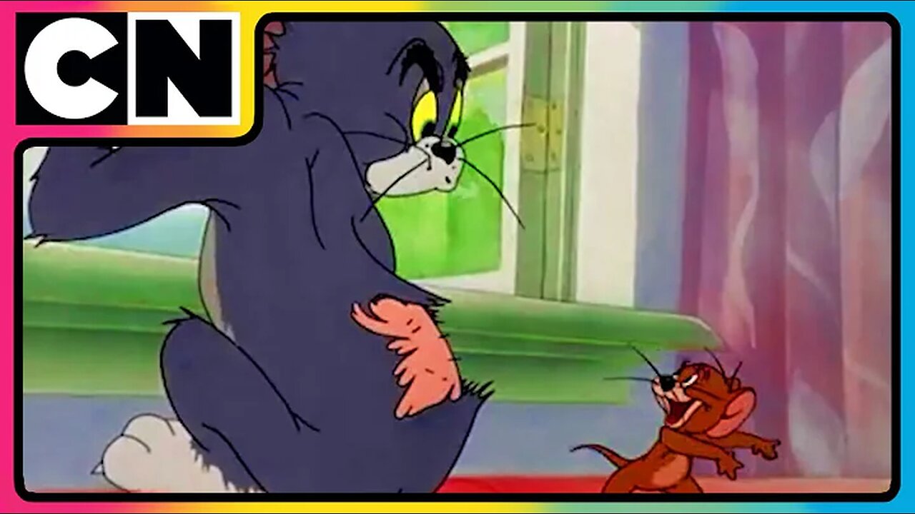 Epic Tom & Jerry Chase: Hilarious Cat and Mouse Showdown!