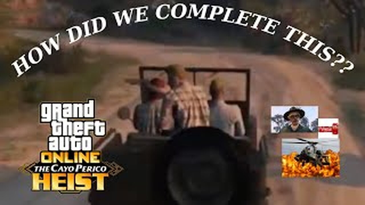 failing heist with my friends