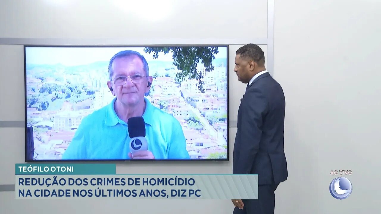 Teófilo Otoni: Redução dos Crimes de Homicídio na Cidade nos Últimos Anos, diz PC.