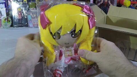 Gift Madogatari Shinobu Oshino Madoka monogatari crossover plush.