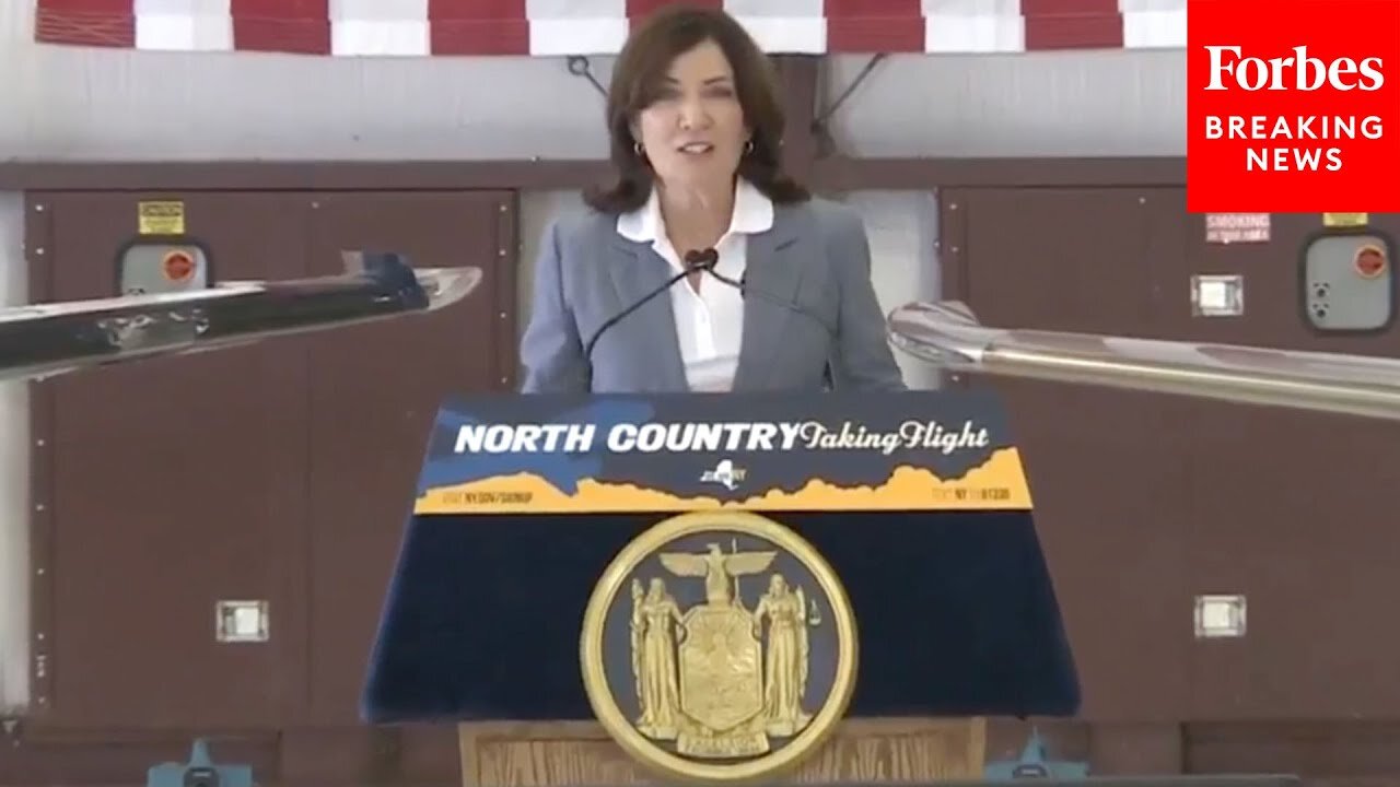 New York Gov. Kathy Hochul Announces New Funding For North Country Airports