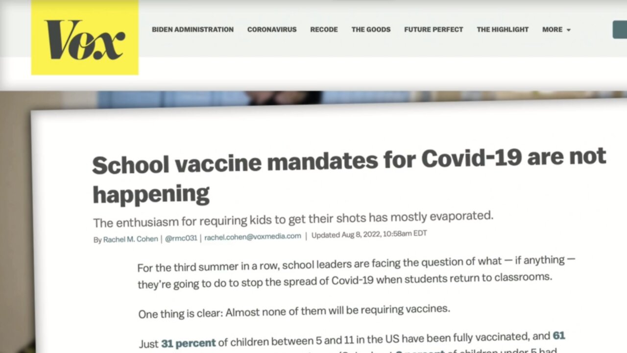 Ding-Dong! The Vaccine Mandates Are Dead! Required COVID Shots for School Children are NOT Happening