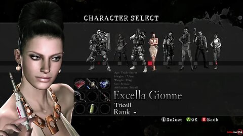 Excella Gionne | All Stages | Resident Evil 5 Mercenaries (SS Rank)