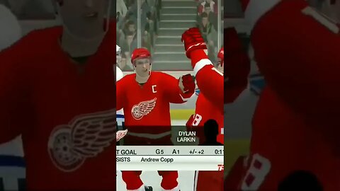 NHL'09 roster updates #torontomapleleafs #detroitredwings #gameclips