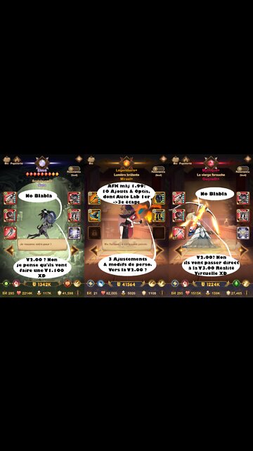 AFK Arena Txt MAJ 1.99 musique no blabla