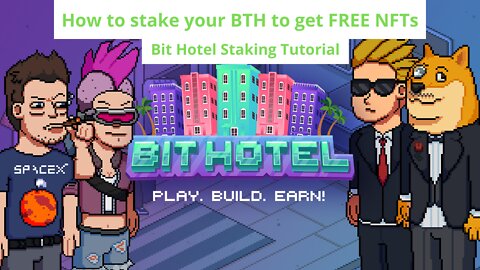 Bit Hotel Tutorial - Stake your BTH