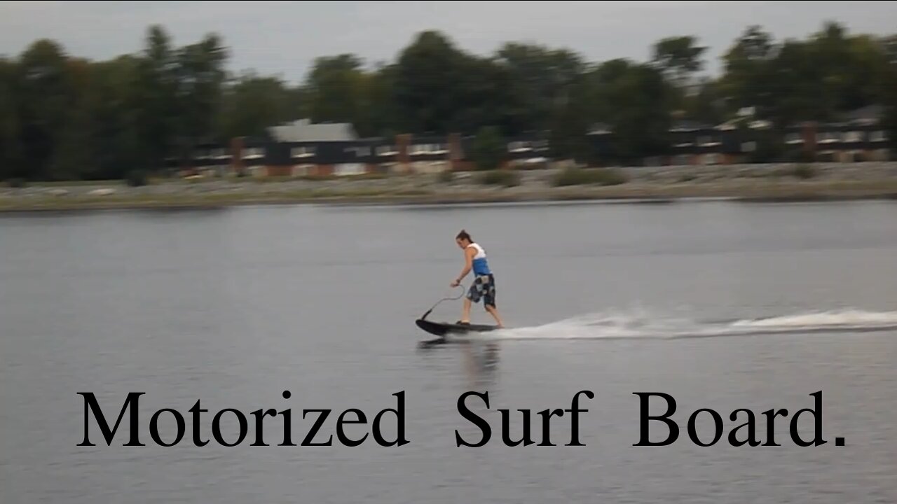 Motorized Surf Board, Britannia Beach.