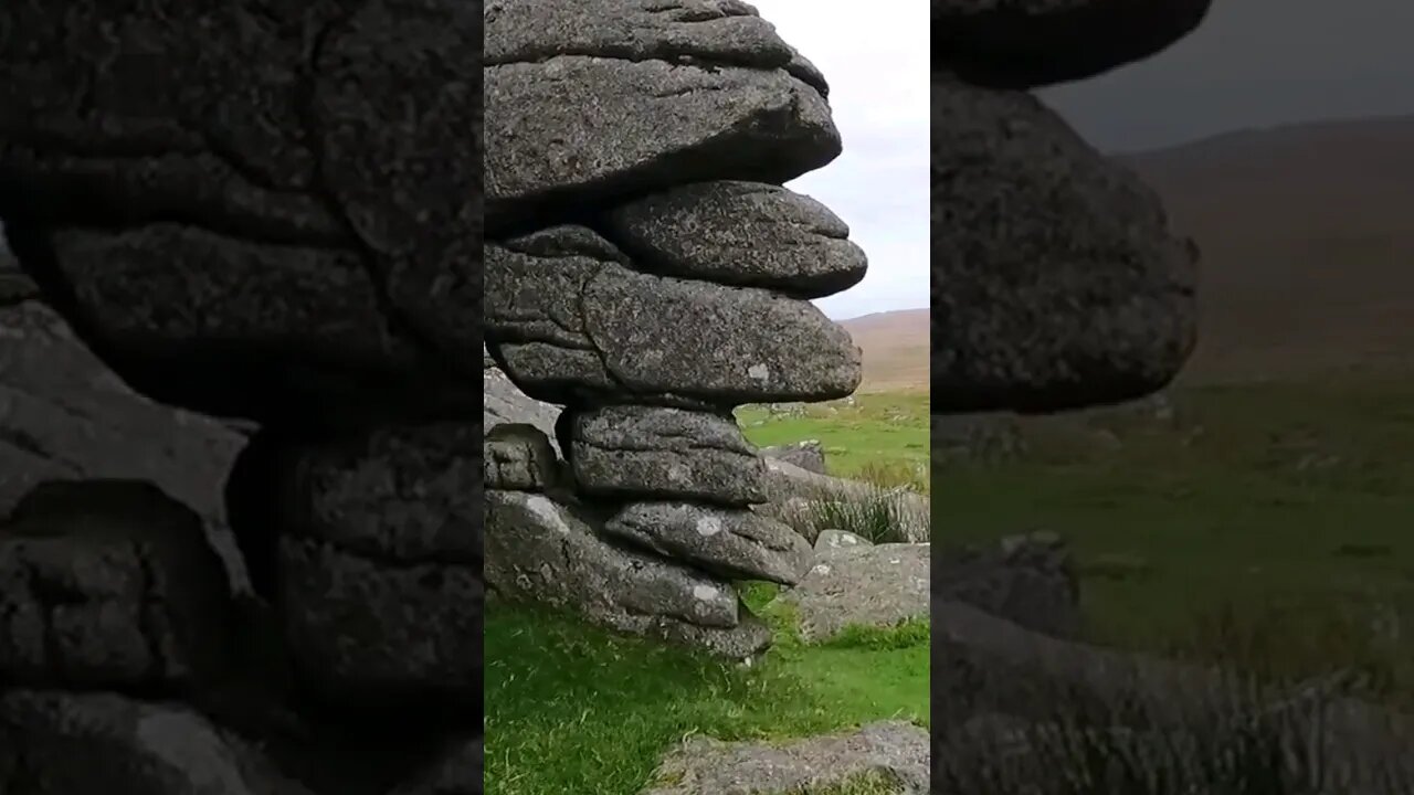 Anxious next to that rock. Great Miss Tor. #shortsvideo #hiking #androidphones