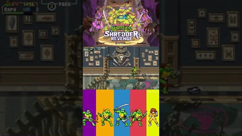 TARTARUGAS NINJAS SHORTS #62 - FASE 11