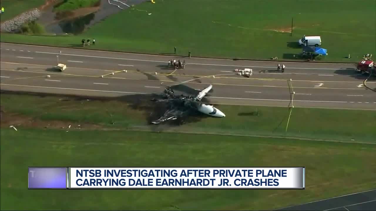 Dale Earnhardt Jr., wife and 1-year-old daughter involved in Tennessee plane crash