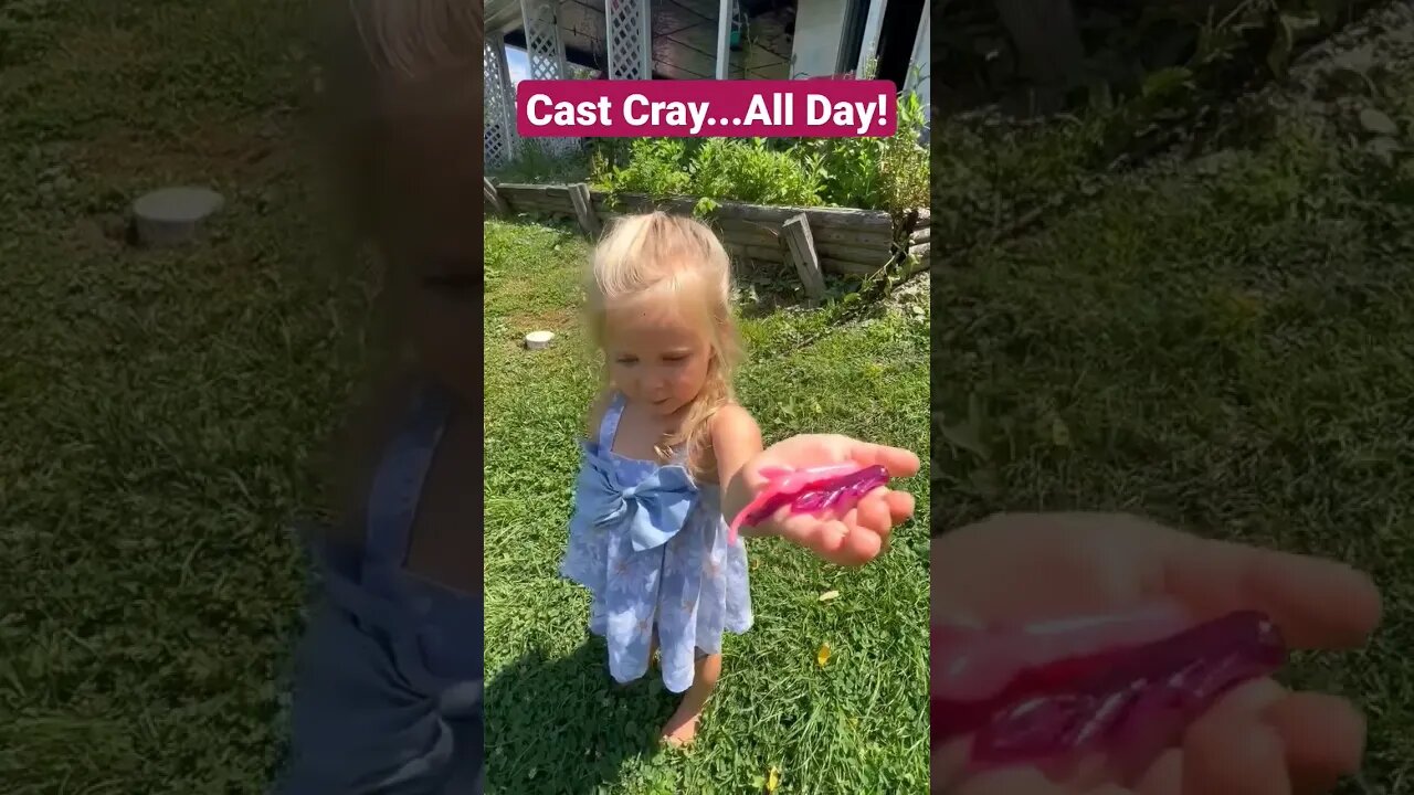 Cast Cray... All Day! #cutebaby #cute #castcray #fishing #baby #love