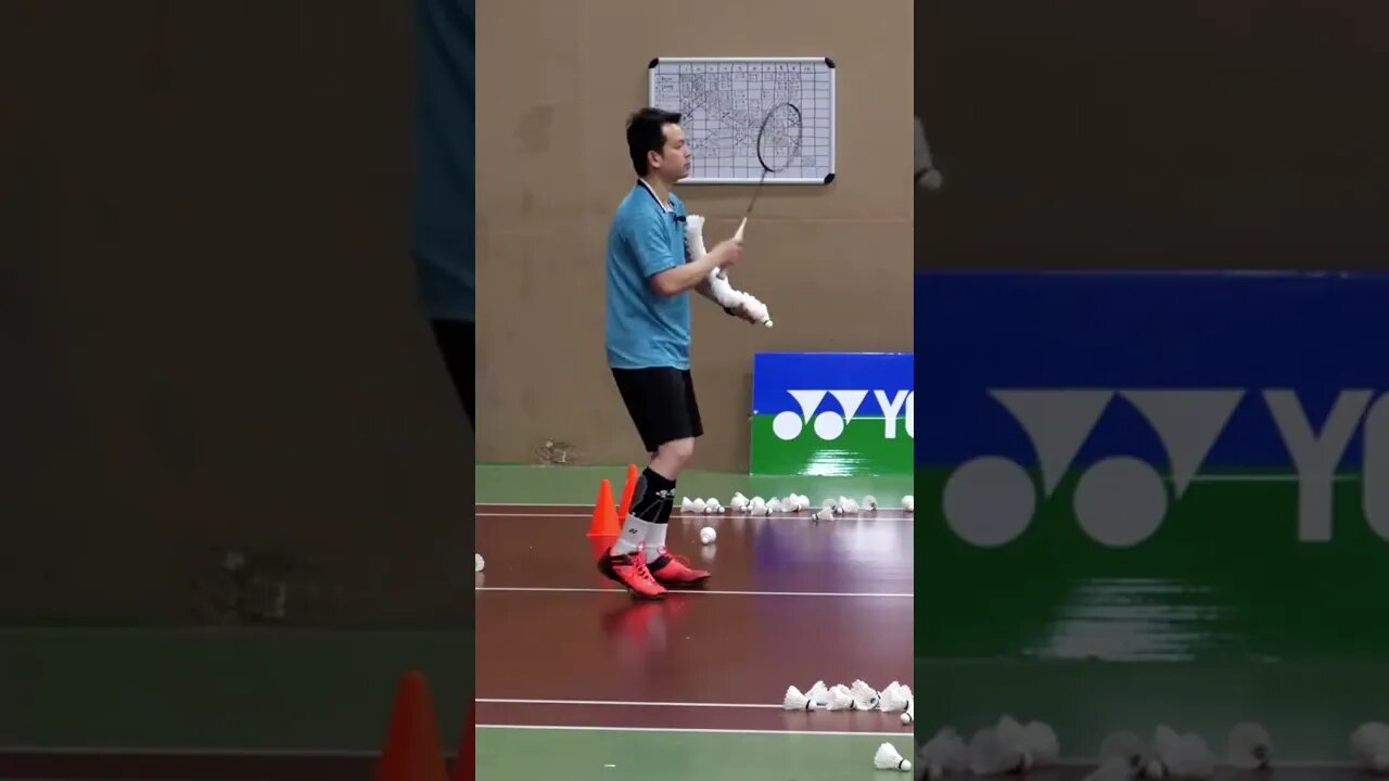 Net Spin, Smash and Kill Drill - Coach Kowi Chandra #shorts