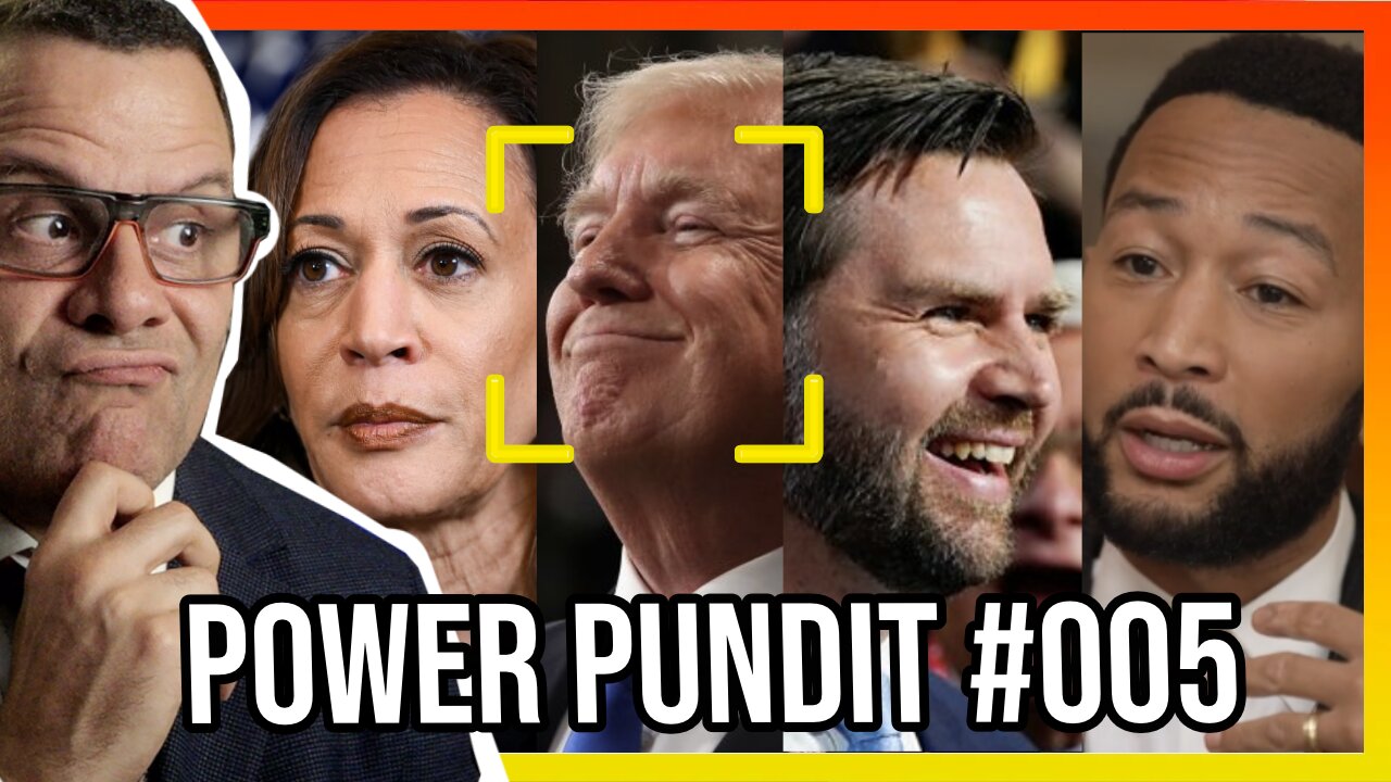 The Power Pundit #5 - Blacks BLAST Kamala, Trump TROLLS Vance, John Legend is SUS and MOAR!