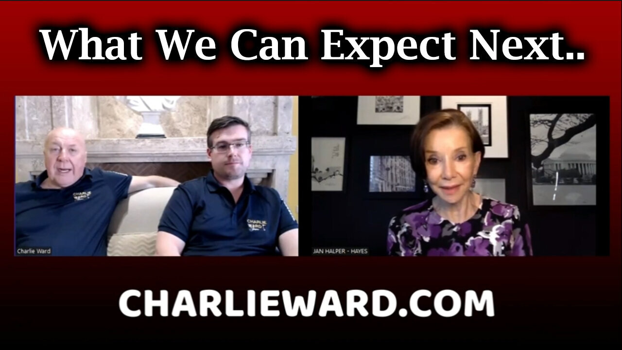 What We Can Expect Next...Dr. Jan Halper-Hayes & Charlie Ward.