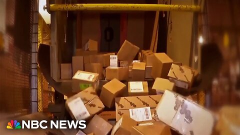 More packages are being delivered damaged