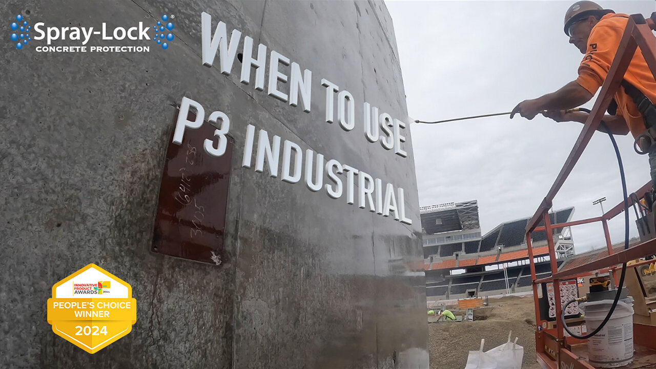 When To Use P3 Industrial (2024 People's Choice at World of Concrete)