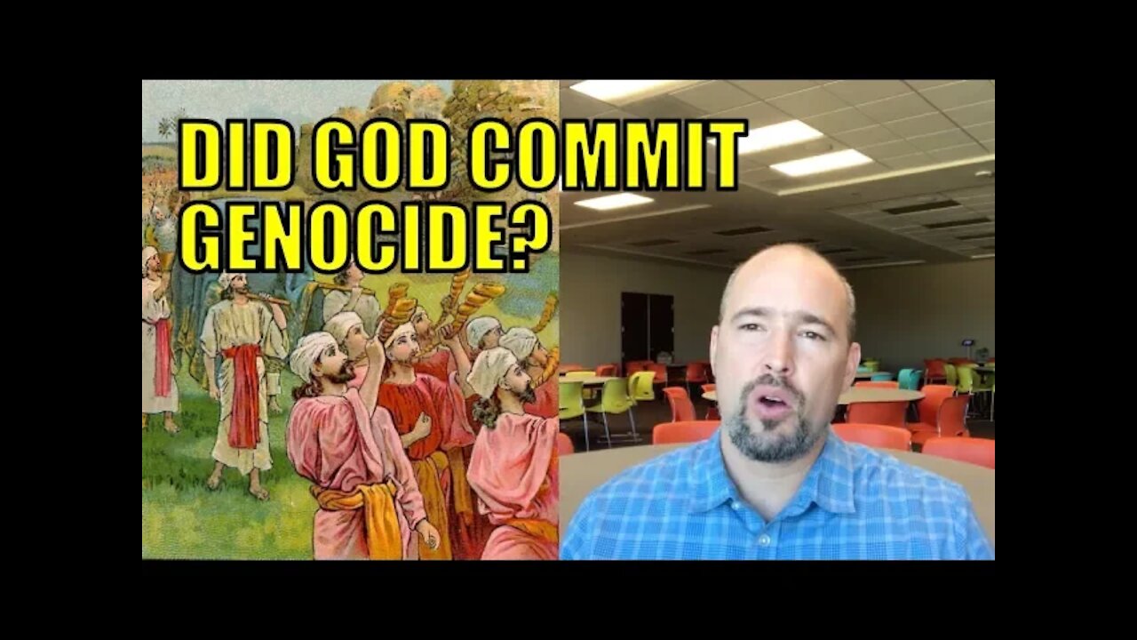 How could a good God commit genocide?