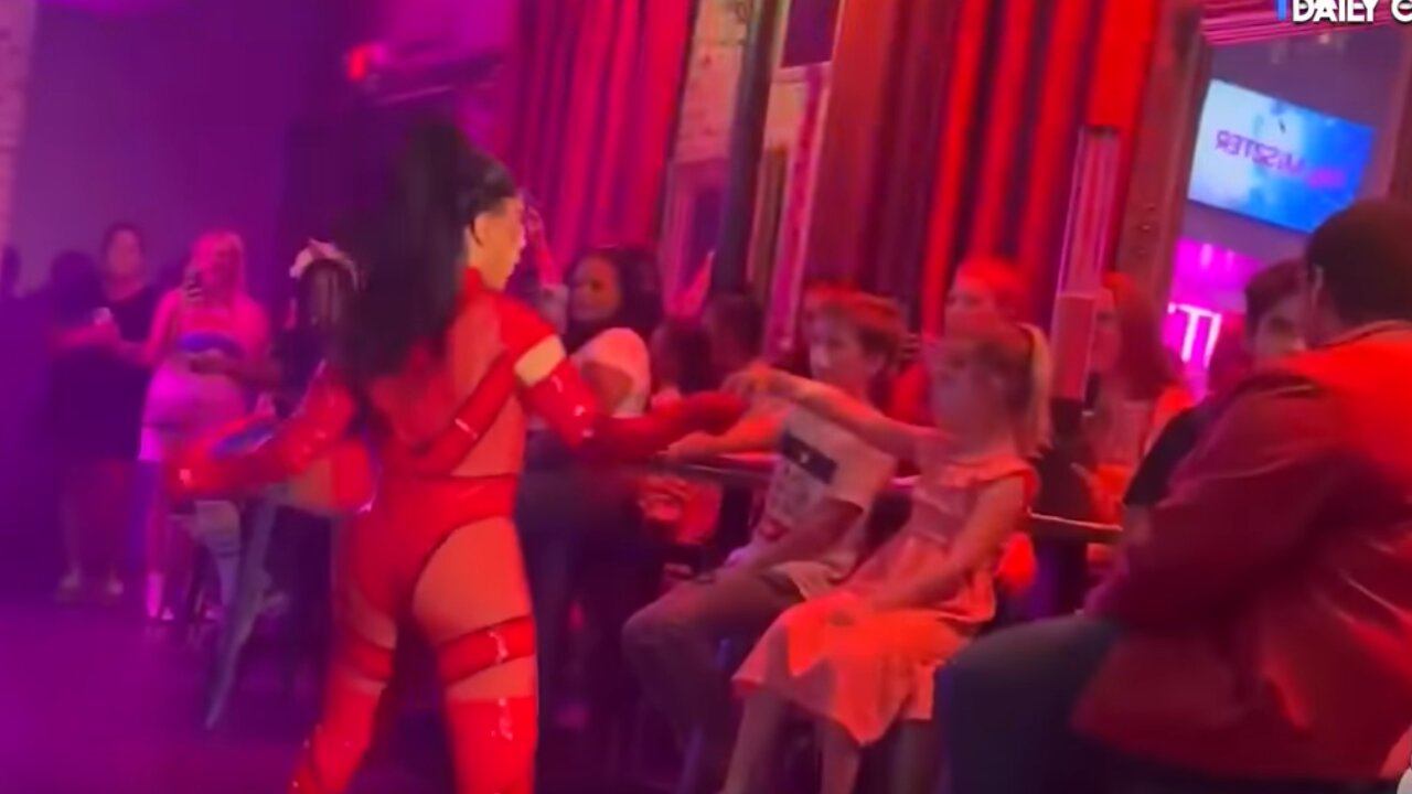 Woman Crashes Drag Queen Time With Kids.