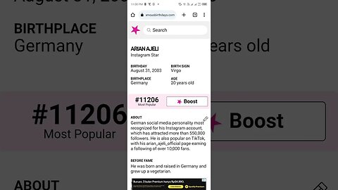 HAPPY 20 BIRTHDAY ARIAN AJELI Instagram Star