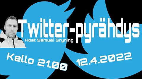 Myöhäisillan pohdintoja -Twitter-pyrähdys