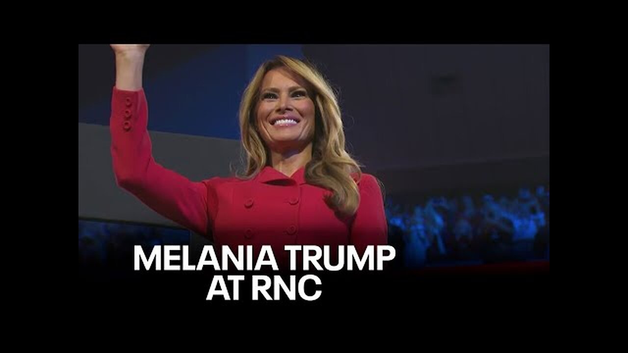 RNC 2024: Melania Trump greeted by GOP crowd in Milwaukee | FOX6 News Milwaukee