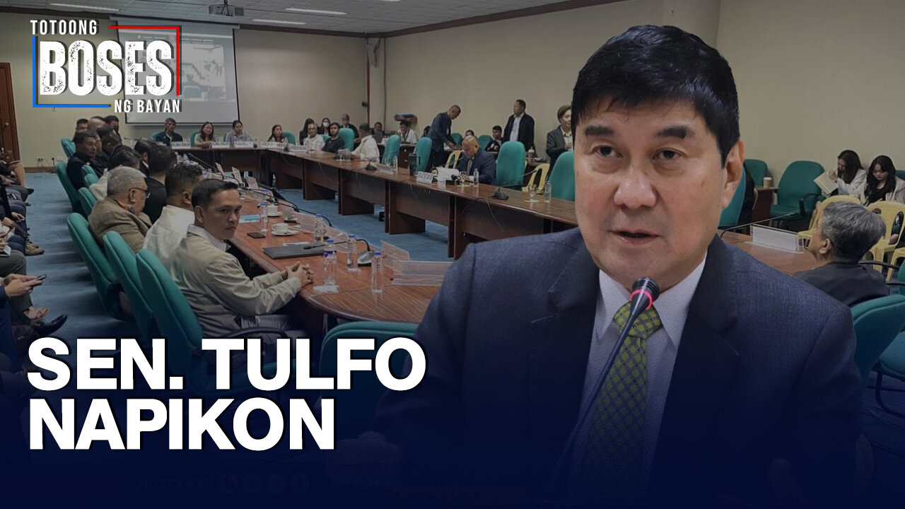 Sen. Tulfo, napikon sa mga pulis